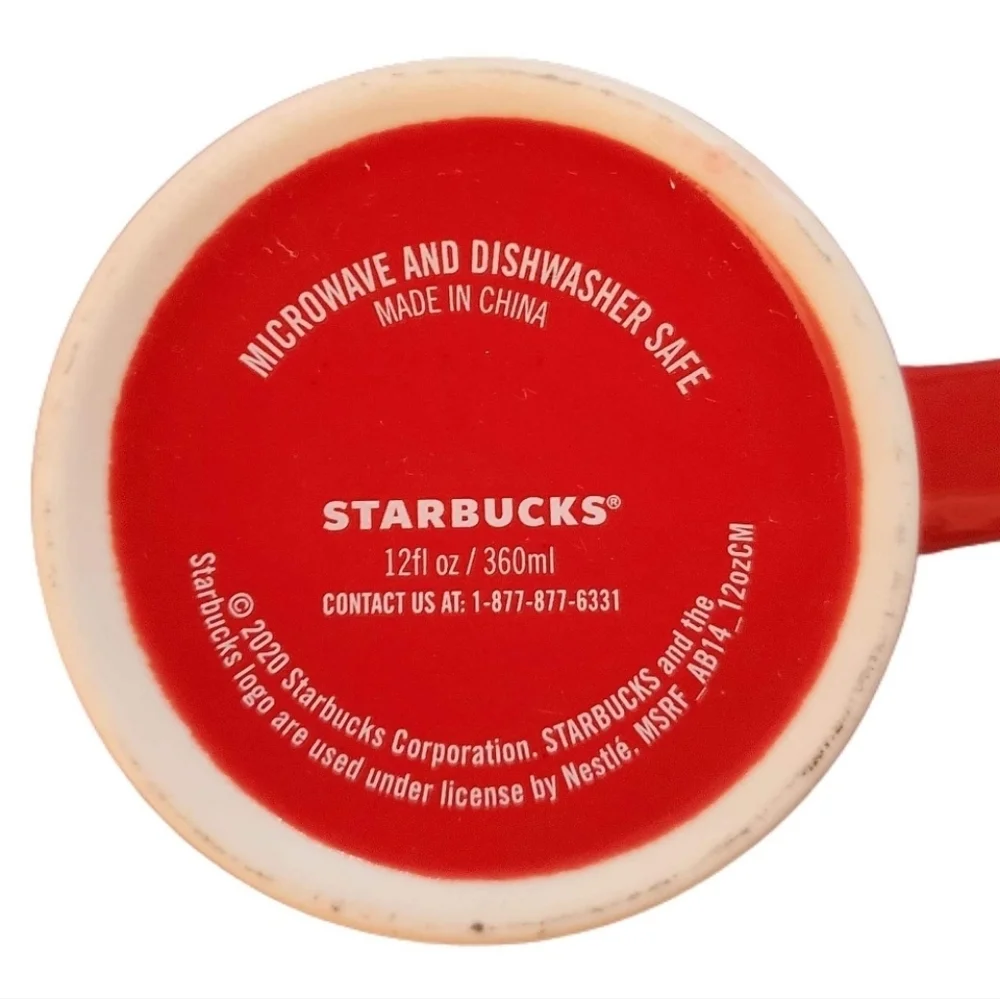 Starbucks 2020 red
